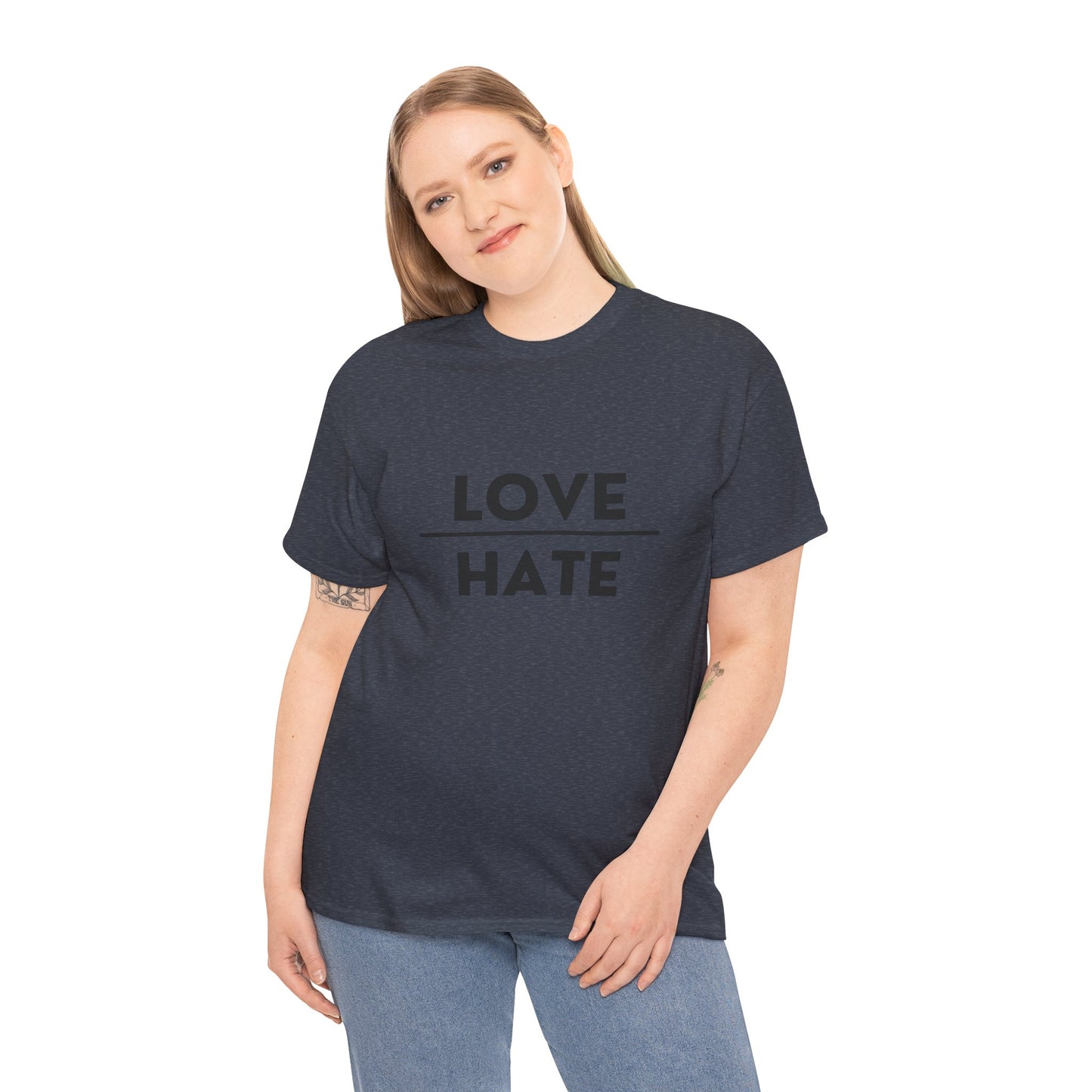 Choose Love over Hate Unisex Heavy Cotton Tee