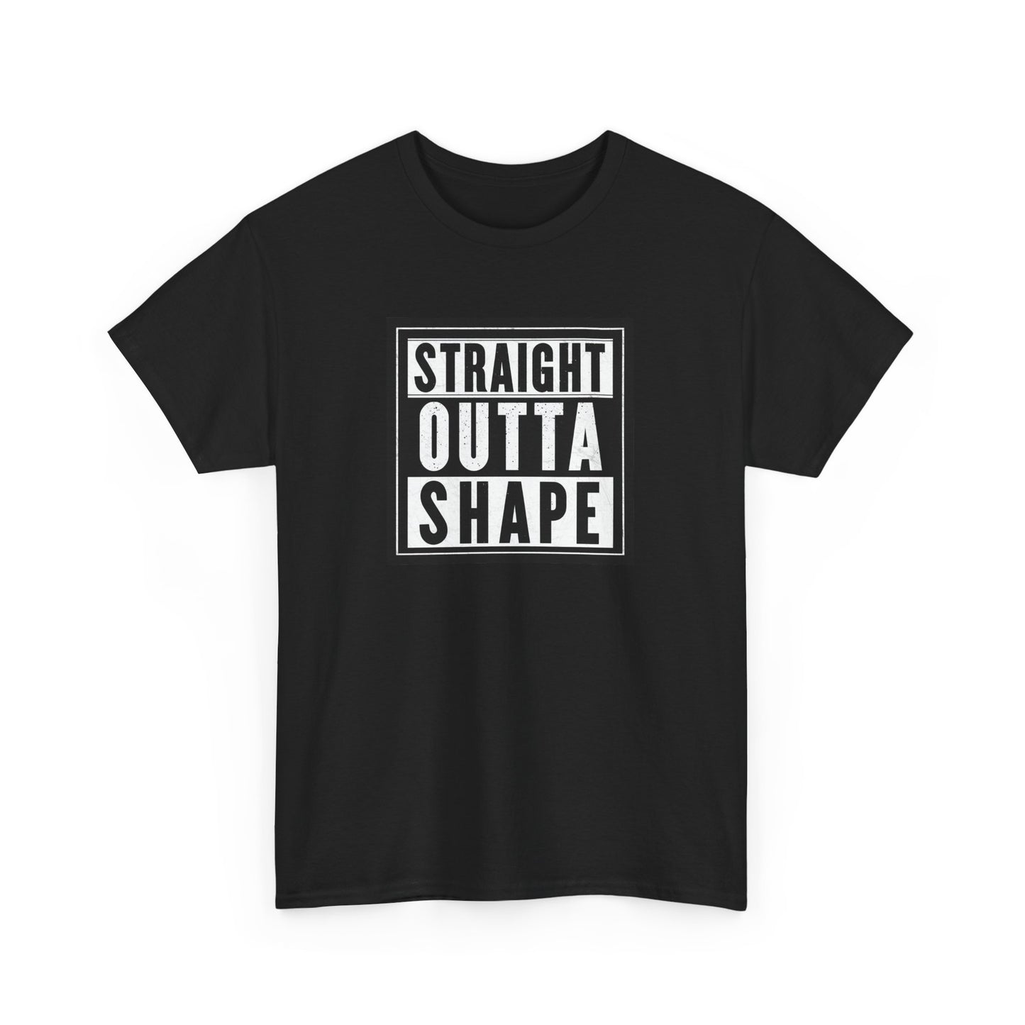 Straight Outta Shape Unisex Heavy Cotton Tee