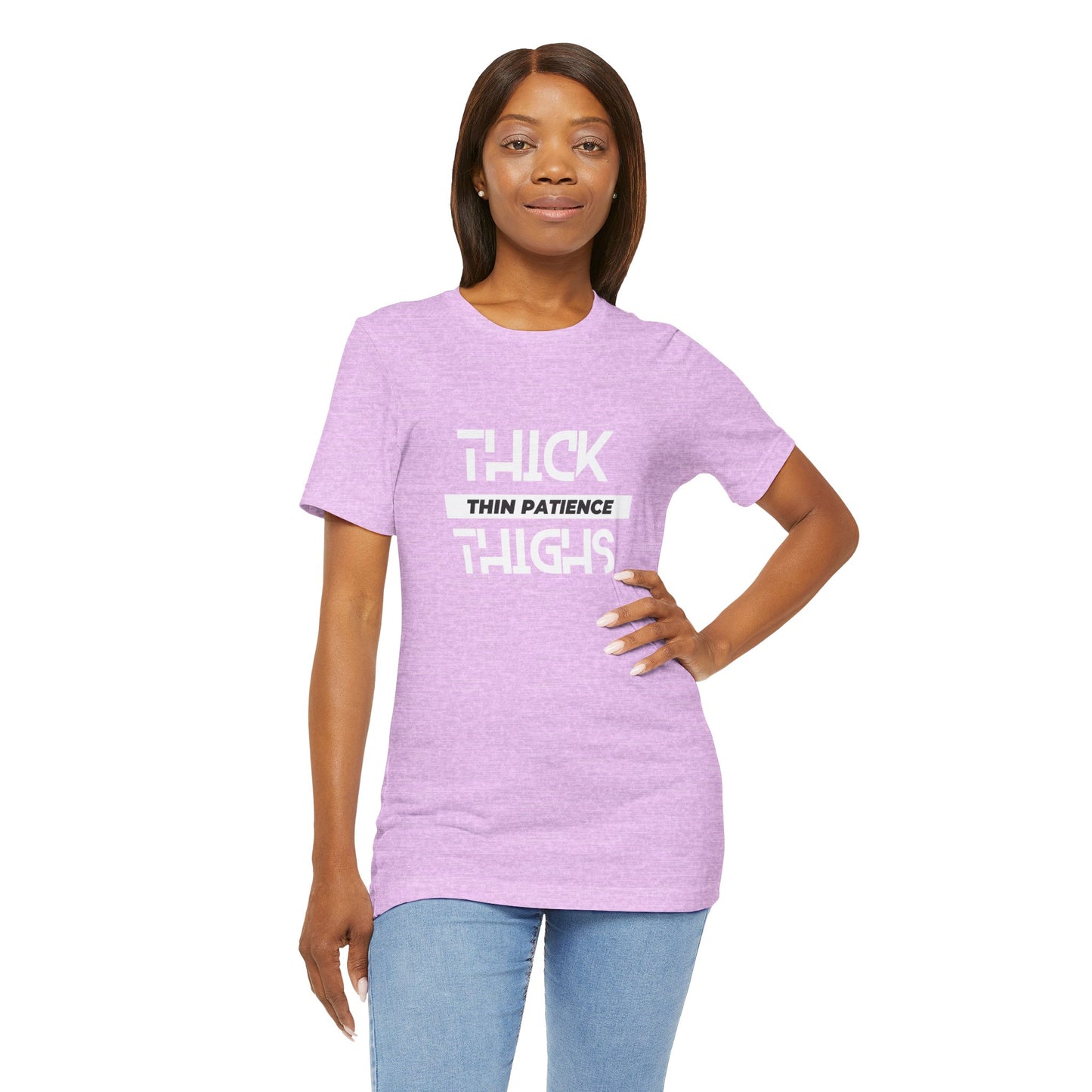 Women's Thick Thighs Tee - Jersey Short Sleeve