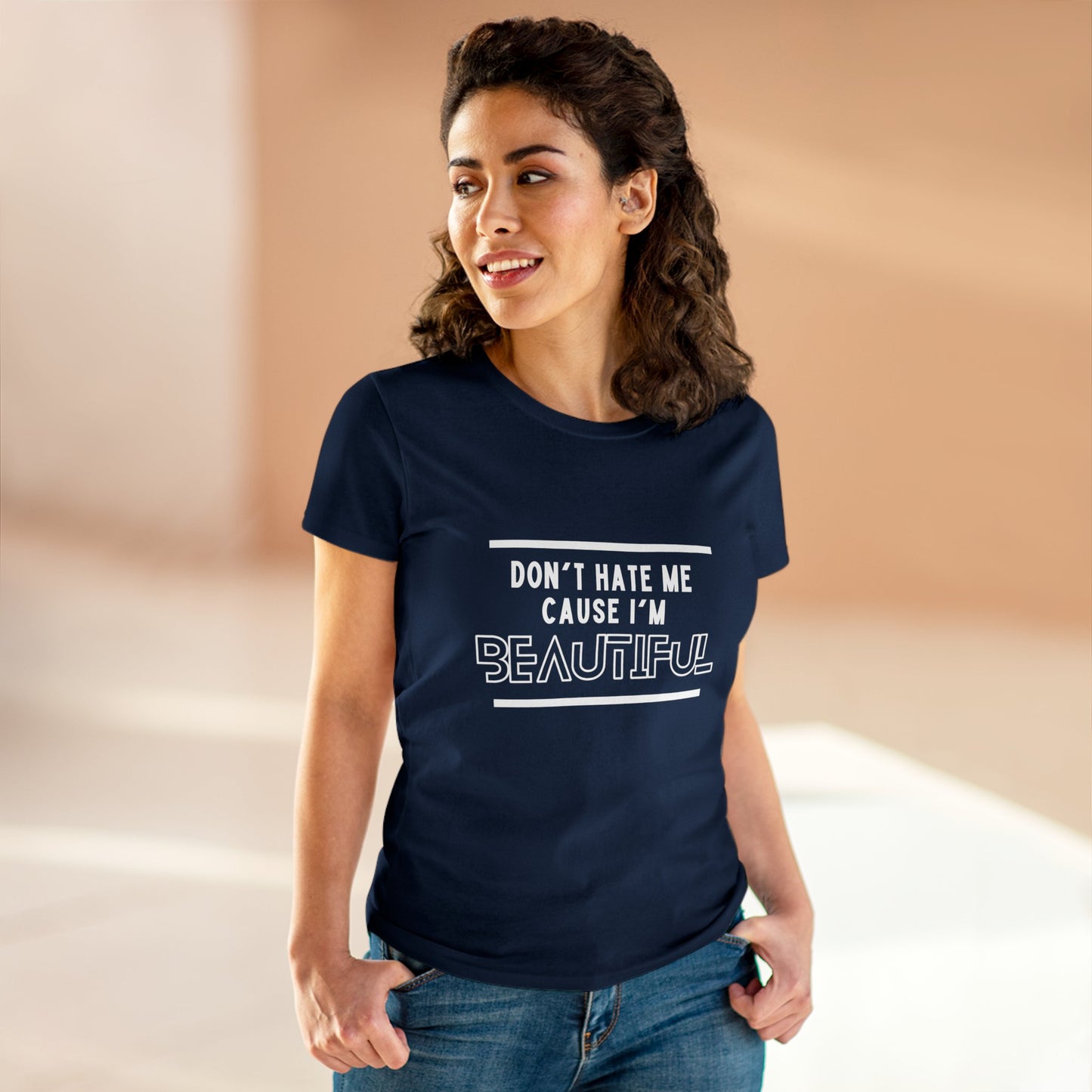 Don't Hate Me Midweight Cotton Tee