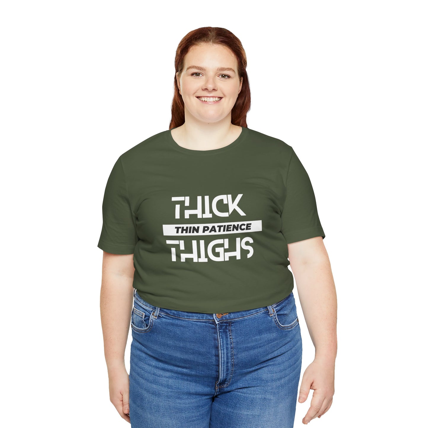 Women's Thick Thighs Tee - Jersey Short Sleeve