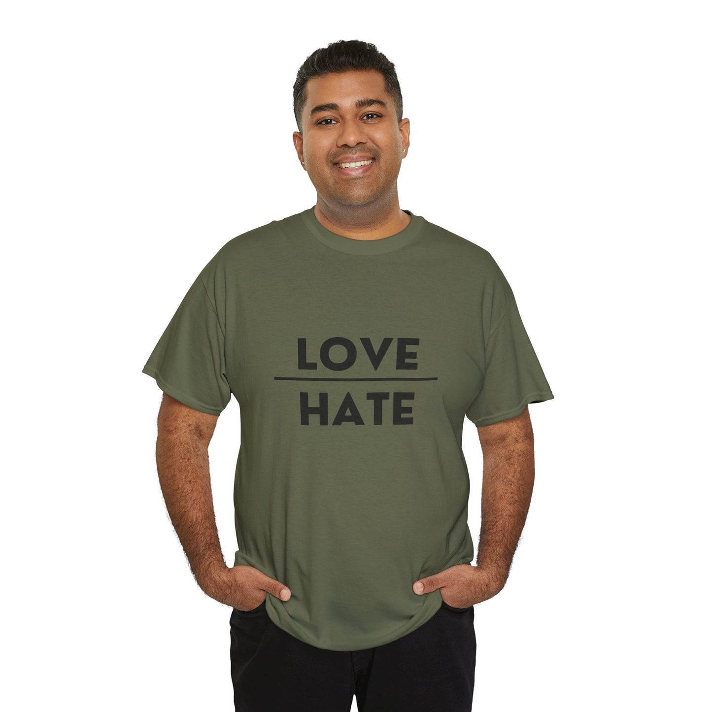 Choose Love over Hate Unisex Heavy Cotton Tee