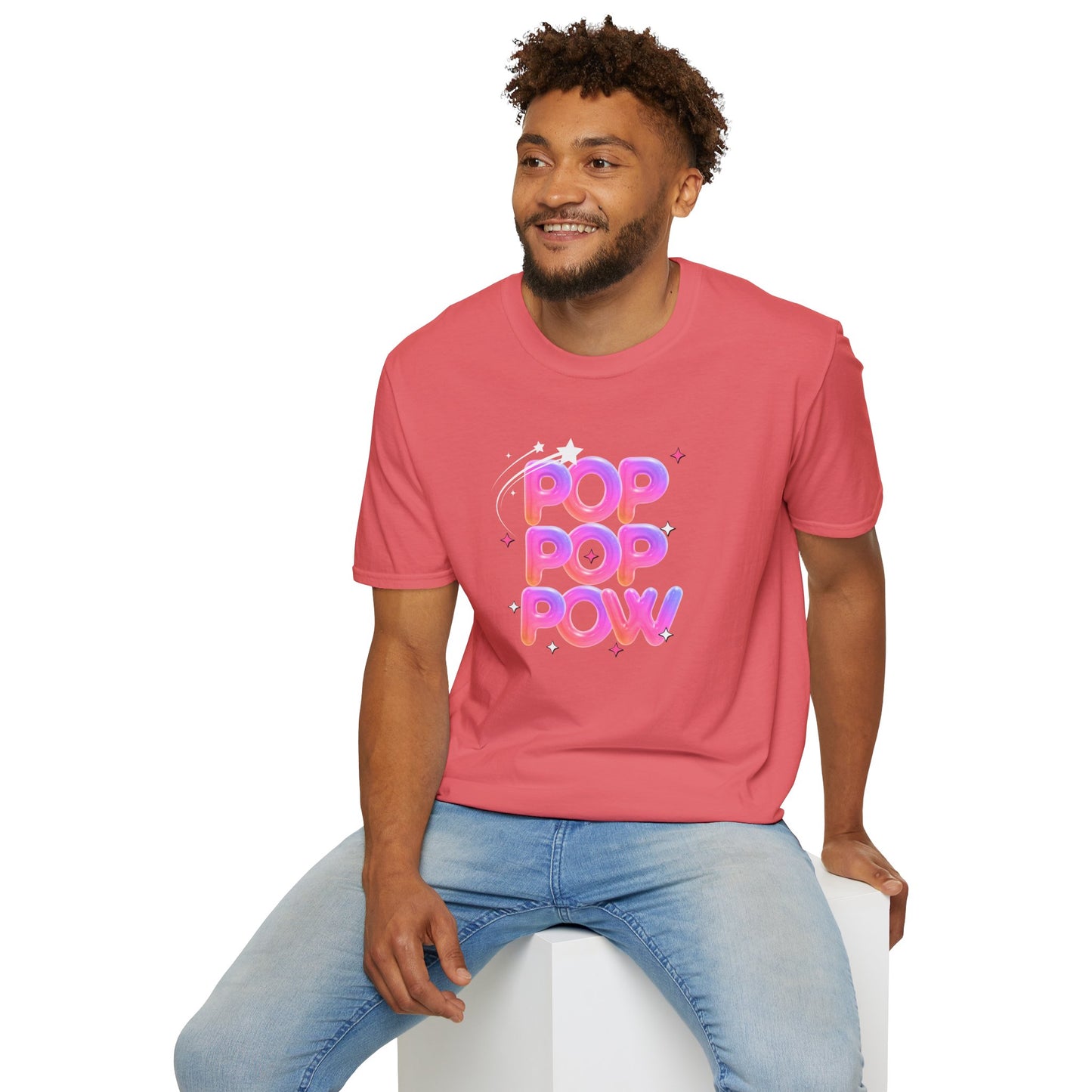 Pop Pop Pow! Wardrobe Pop Official Softstyle T-Shirt