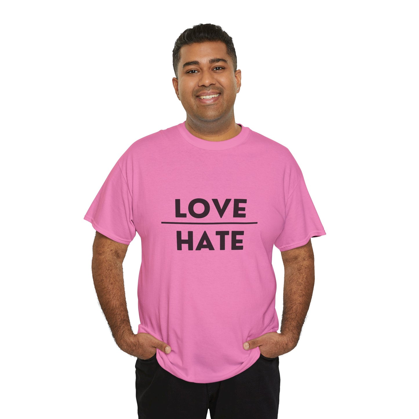 Choose Love over Hate Unisex Heavy Cotton Tee