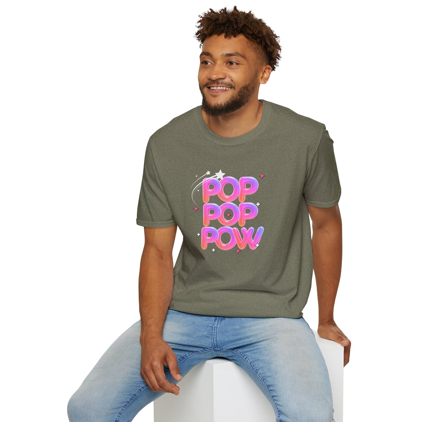 Pop Pop Pow! Wardrobe Pop Official Softstyle T-Shirt