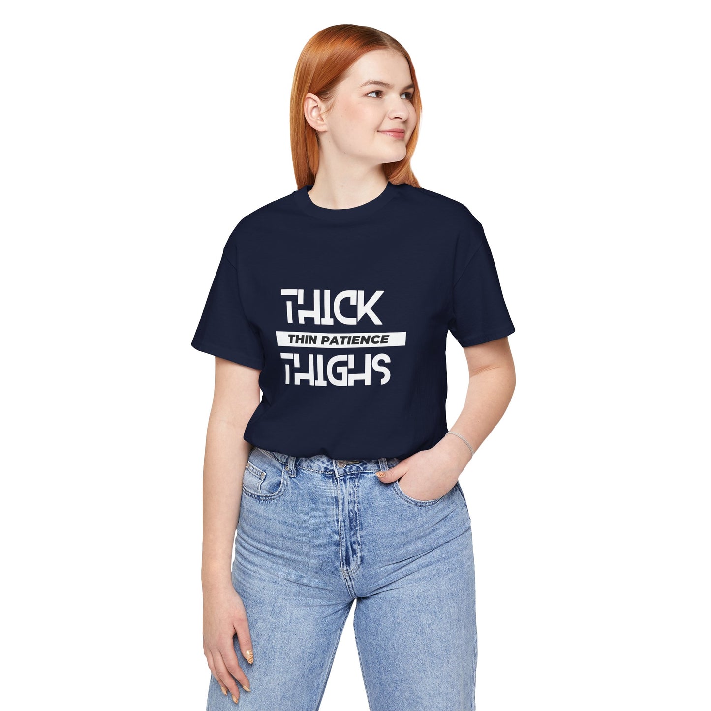 Women's Thick Thighs Tee - Jersey Short Sleeve