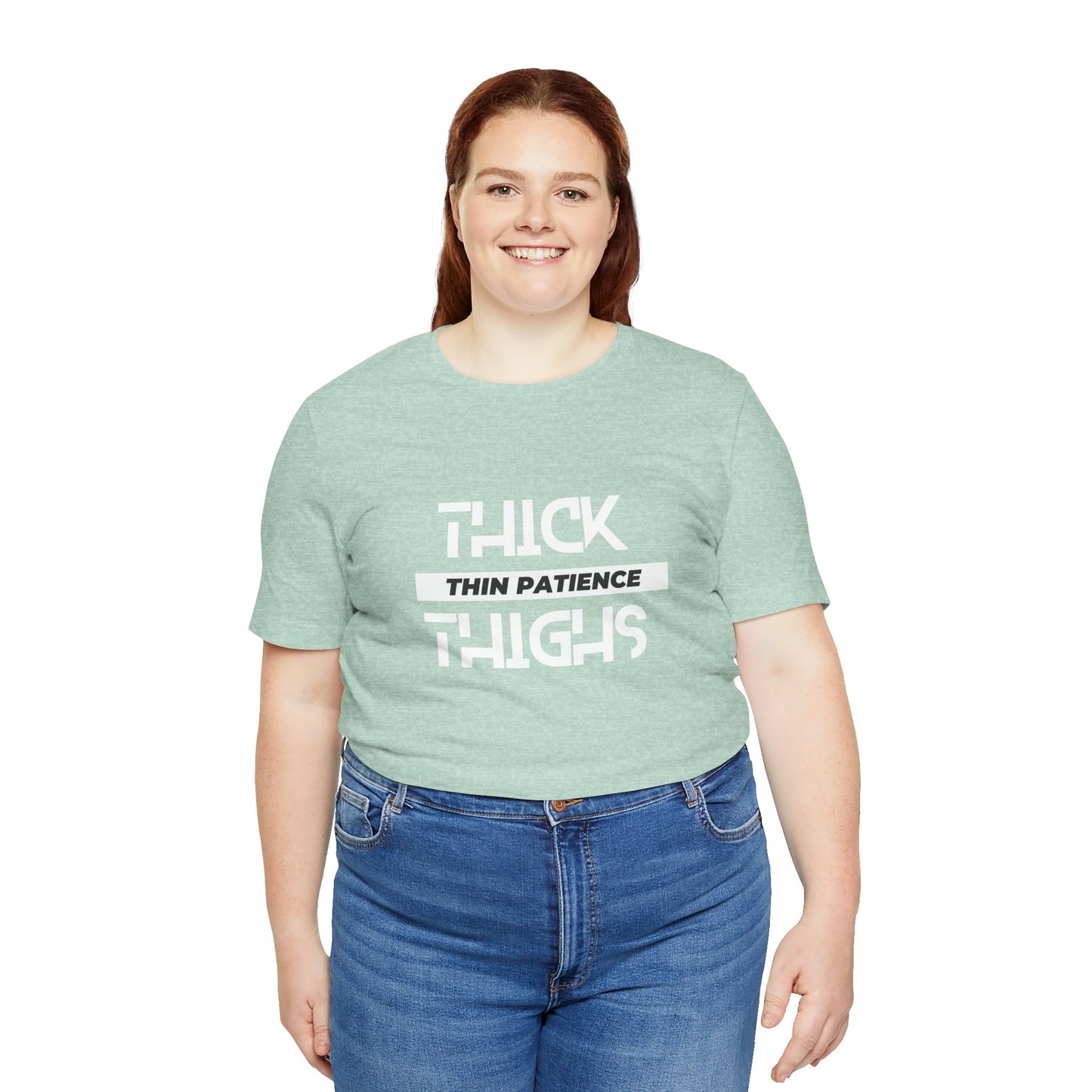 Women's Thick Thighs Tee - Jersey Short Sleeve