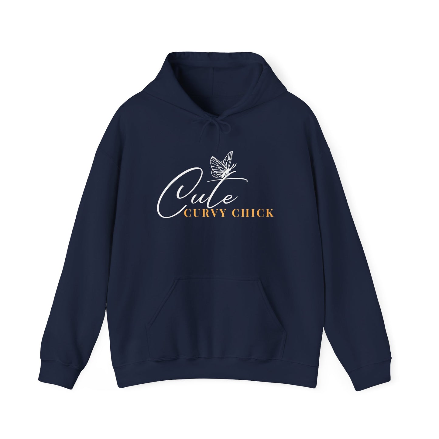 Cute Curvy Chick Official Heavy Blend Hooded Sweatshirt